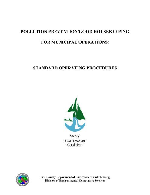 Pollution Prevention/Good Housekeeping For ... - Erie County