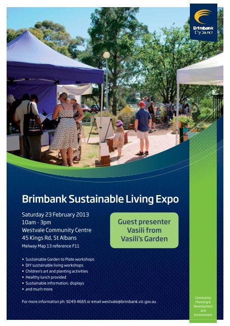 Attend a community event - Brimbank City Council