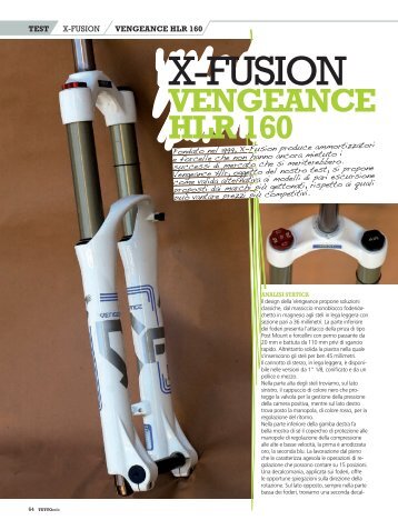 x-fusion vengeance hlr - Bikesuspension