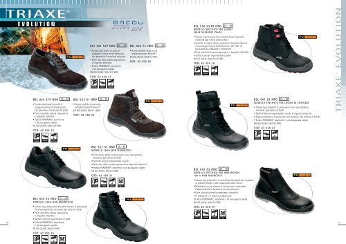 Catalogo completo calzature Sperian - Edilio