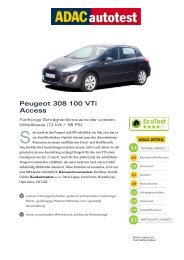 Umfassender Test Peugeot 3008 Hdi Fap 150 Platinum Adac