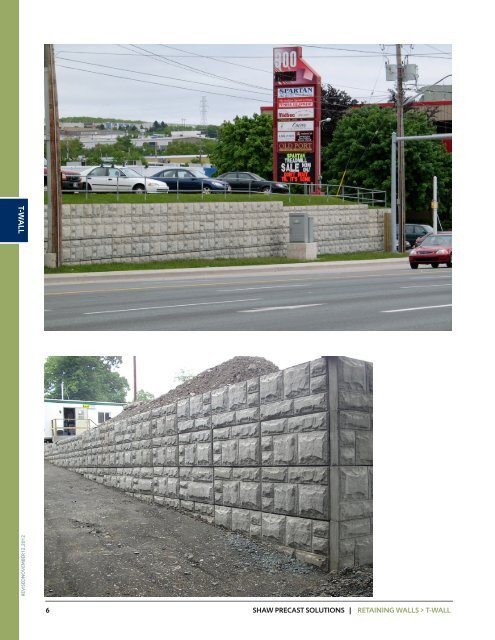 Retaining Walls Product Guide - Shaw Precast Solutions
