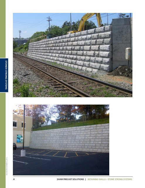 Retaining Walls Product Guide - Shaw Precast Solutions