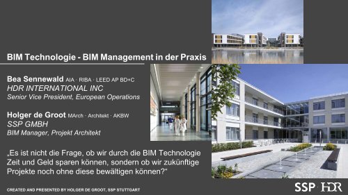 BIM Technologie - BIM Management in der Praxis