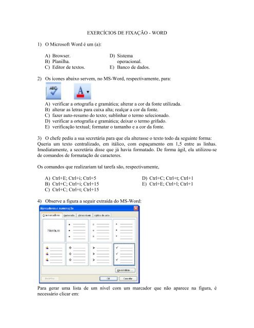 lista de palavras para estudar digitação (typing) – Nivel Básico