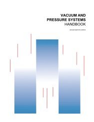 vacuum and pressure systems handbook - Gast Manufacturing, Inc.