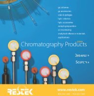 2009 Chromatography Products Guide - Chromalytic Technology
