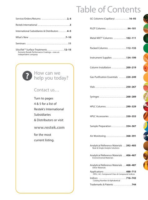 2009 Chromatography Products Guide - Chromalytic Technology