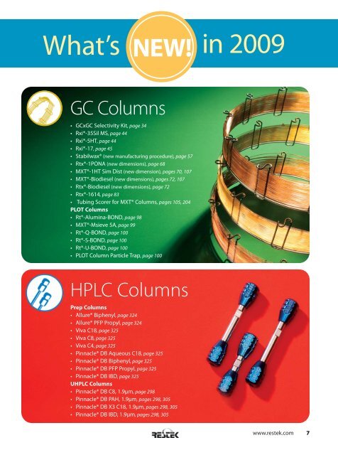 2009 Chromatography Products Guide - Chromalytic Technology