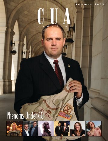 Phenoms Under 40 - CUA Magazine - The Catholic University of ...