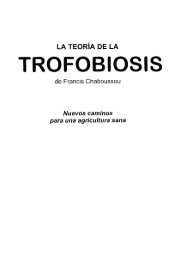 TeorÃ­a de la TROFOBIOSIS - Cepes