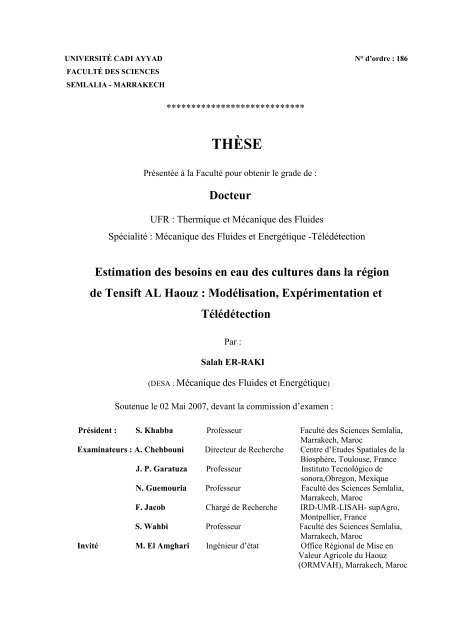 thÃ¨se - CESBIO