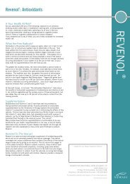 Revenol : Antioxidants - Neways International