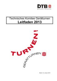 Leitfaden 2013 - Verband fÃƒÂ¼r Turnen und Freizeit Hamburg