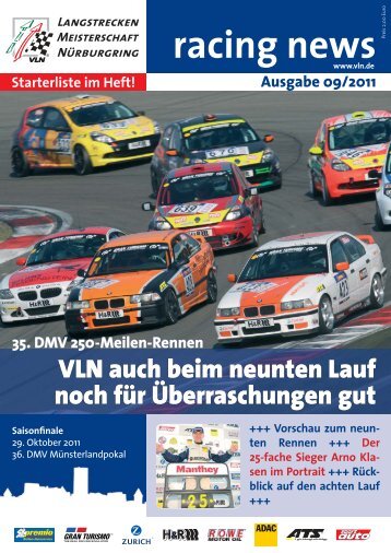 VLN Racing News (pdf) - Briloner Automobilclub eV im ADAC