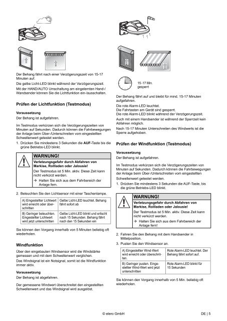 Anleitung Sensero-868-AC Sensero-868-AC-Plus - elero ...