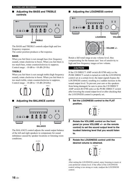 Receiver Ampli-Tuner - Yamaha Hifi