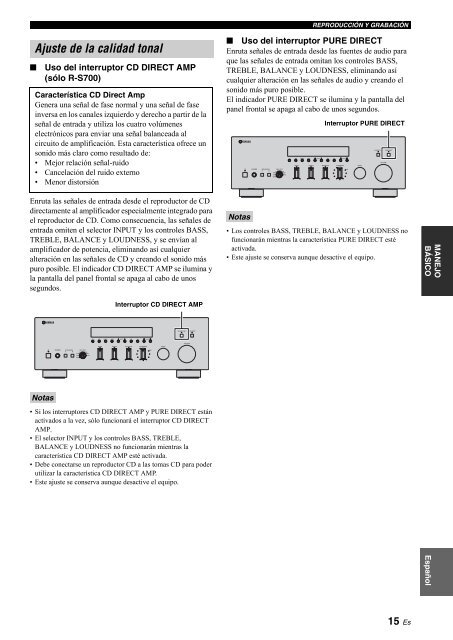 Receiver Ampli-Tuner - Yamaha Hifi