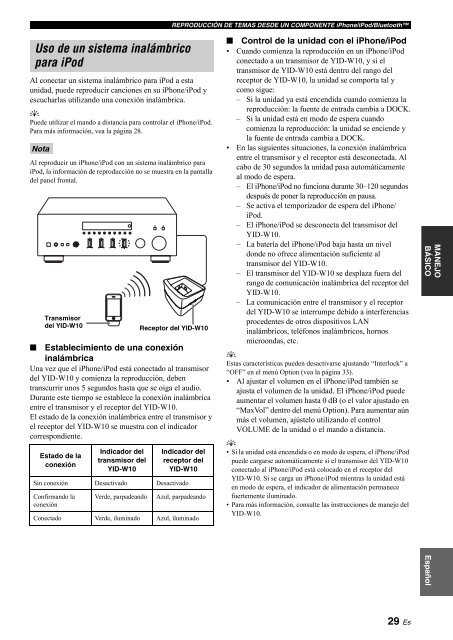 Receiver Ampli-Tuner - Yamaha Hifi