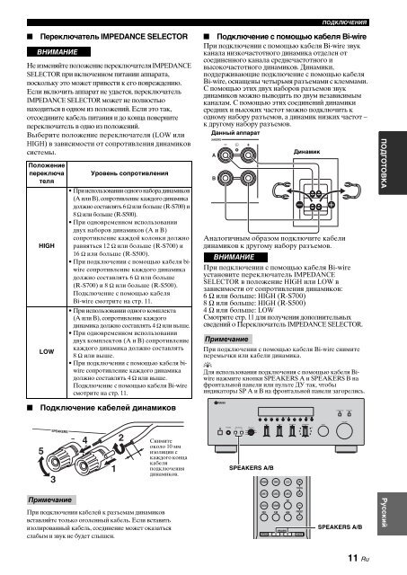 Receiver Ampli-Tuner - Yamaha Hifi