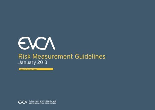 Risk Measurement Guidelines - EVCA