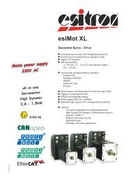 esiMot XL - esitron-electronic GmbH