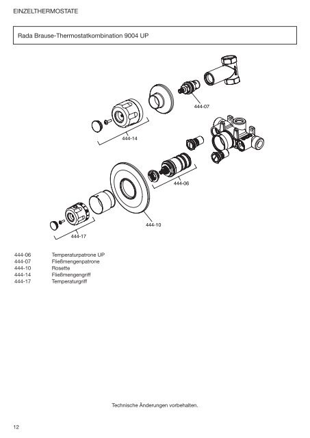 Rada Ersatzteilkatalog (5,9MB) - Rada Armaturen GmbH