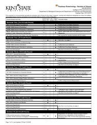 Roadmap: Biotechnology â Bachelor of Science Semester One: [14 ...