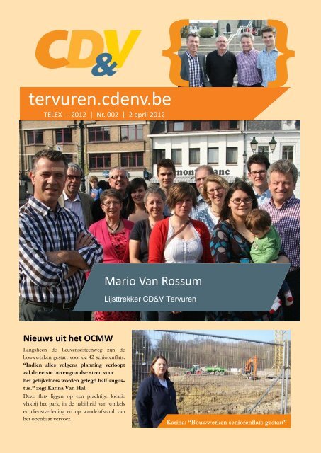 Nieuws uit het OCMW - Tervuren - CD&V