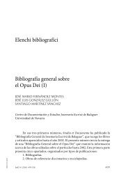 Bibliografía general sobre el Opus Dei (I) - ISJE