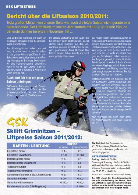 GSK-Nachrichten 2011-2012 - Gitschtaler.at