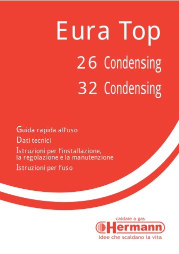 Caldaia Hermann Eura Top Condensing 26 - Certened