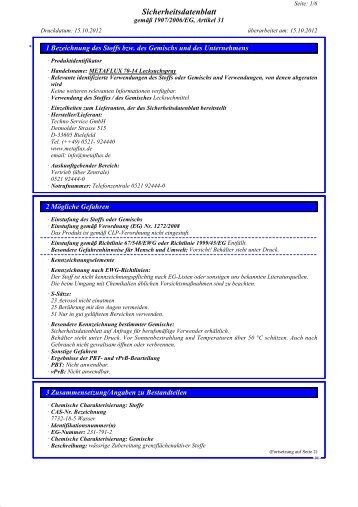 SDB Metaflux 70-14 Lecksucher-Spray