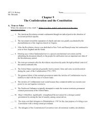 Chapter 9: The Confederation and the Constitution