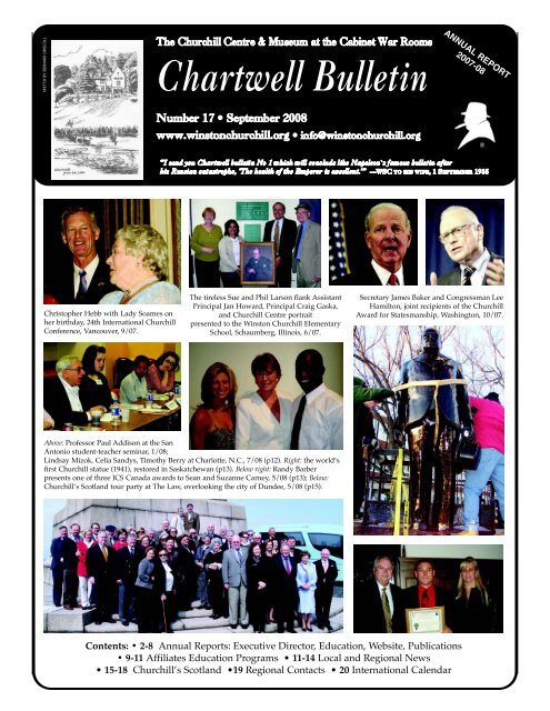 Chartwell Bulletin - Winston Churchill