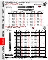 SILVER & DEMING/REDUCED SHANK DRILLS C - U S Shop Tools