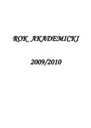 Kronika 2009/2010 - WydziaÅ Elektryczny