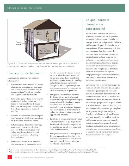 L'énergie solaire pour les bâtiments - SCHL