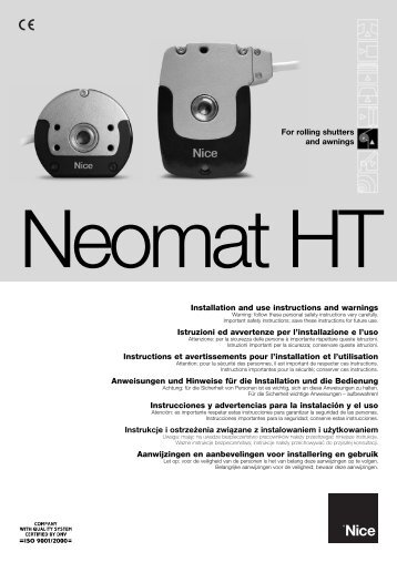 Neomat HT 89.055 Rev00 - Nice-service.com