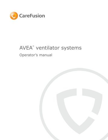 AVEA ventilator systems - CareFusion