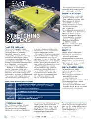 STRETCHING SYSTEMS - Saati