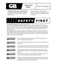 HH-113 Instructions - Gardner Bender