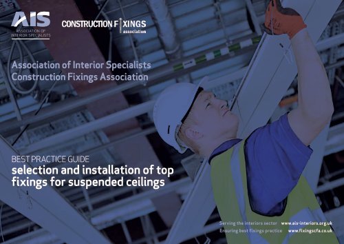 Selection And Installation Of Top Fixings For Suspended Ceilings