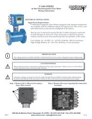 F-3200 Wiring Instructions - Onicon