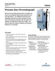 Process Gas Chromatograph - Emerson Process Management