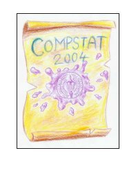 PDF file - COMPSTAT 2004, 16th Symposium of IASC PRAGUE ...