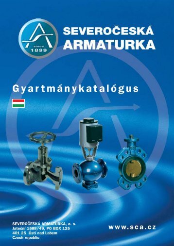 Katalog 2002 .azen..qxd - SeveroÄeskÃ¡ armaturka