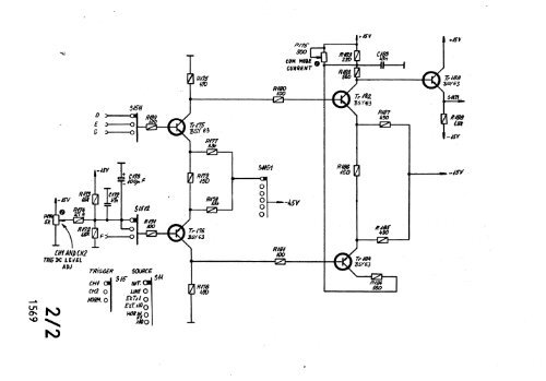 EMG 1569 "TRANSISCOPE-D" OSZCILLOSZKÓP