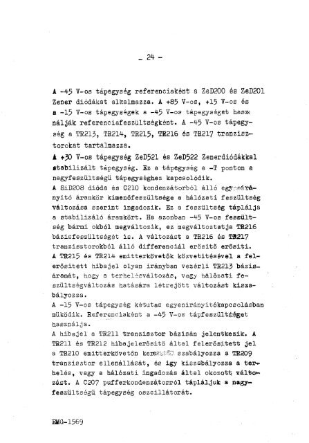 EMG 1569 "TRANSISCOPE-D" OSZCILLOSZKÓP