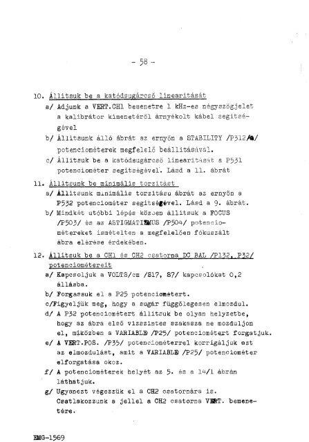 EMG 1569 "TRANSISCOPE-D" OSZCILLOSZKÓP